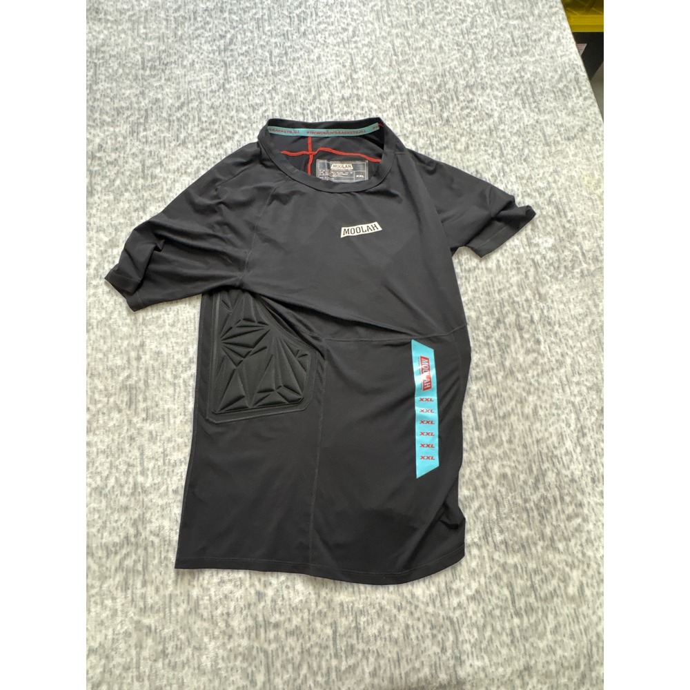 Moolah Kicks‎ Womens Basketball Padded Compression Shirt Black XXL New